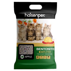 Haisenpet Bentonite Cat Litter Apple 5L