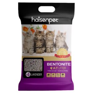 Haisenpet Bentonite Cat Litter Lavender 5L