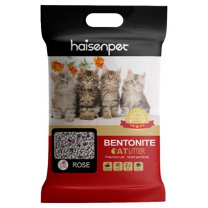 Haisenpet Bentonite Cat Litter Rose 5L