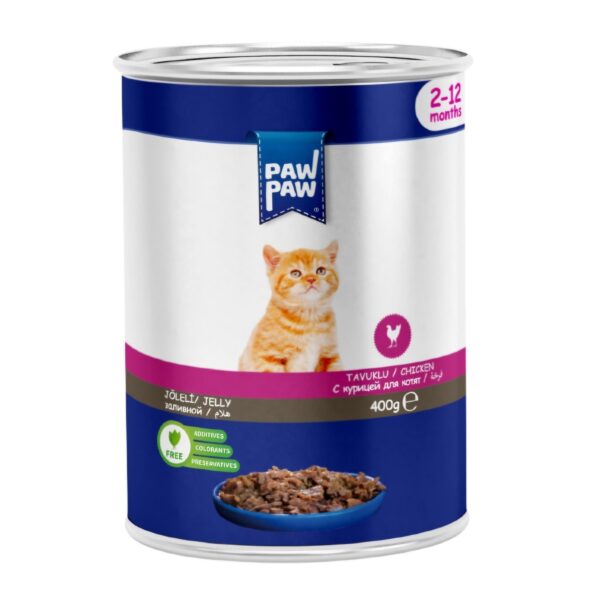 Paw Paw Kitten Can Chicken 400gm