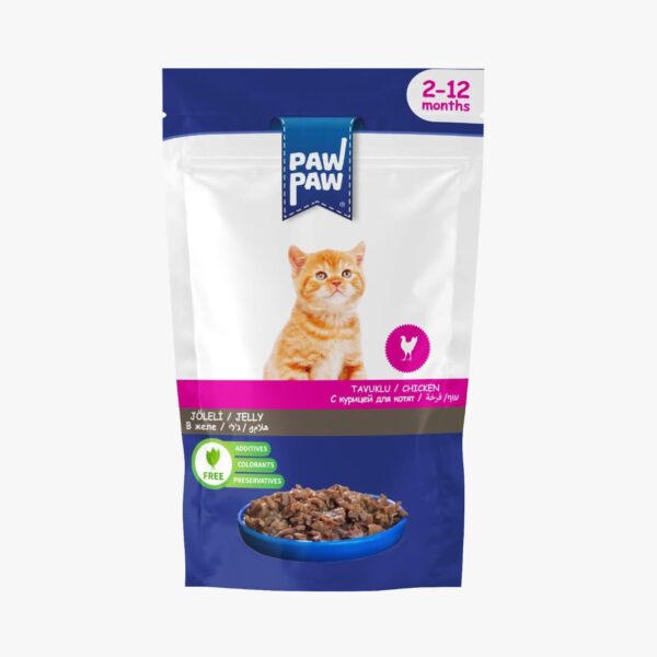 Paw Paw Kitten Pouch Chicken 85gm